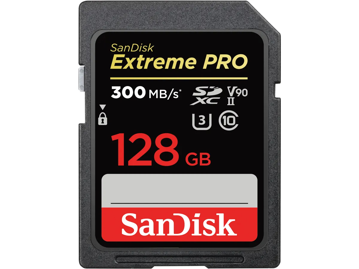 San Disk SDXC Extreme Pro 300mb/s