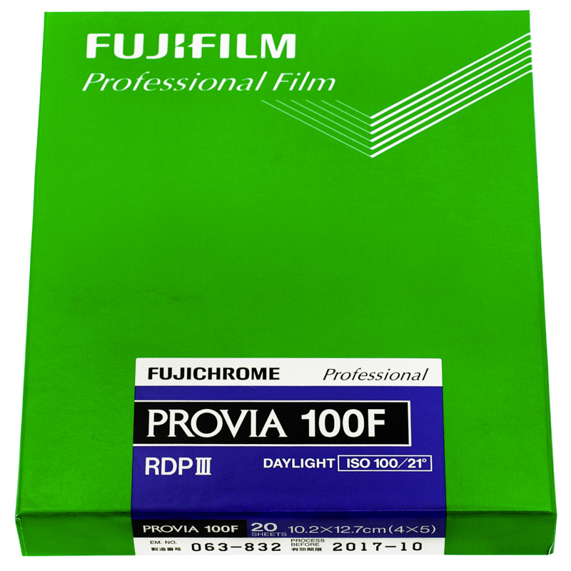 Fujifilm Provia 100F 4x5"